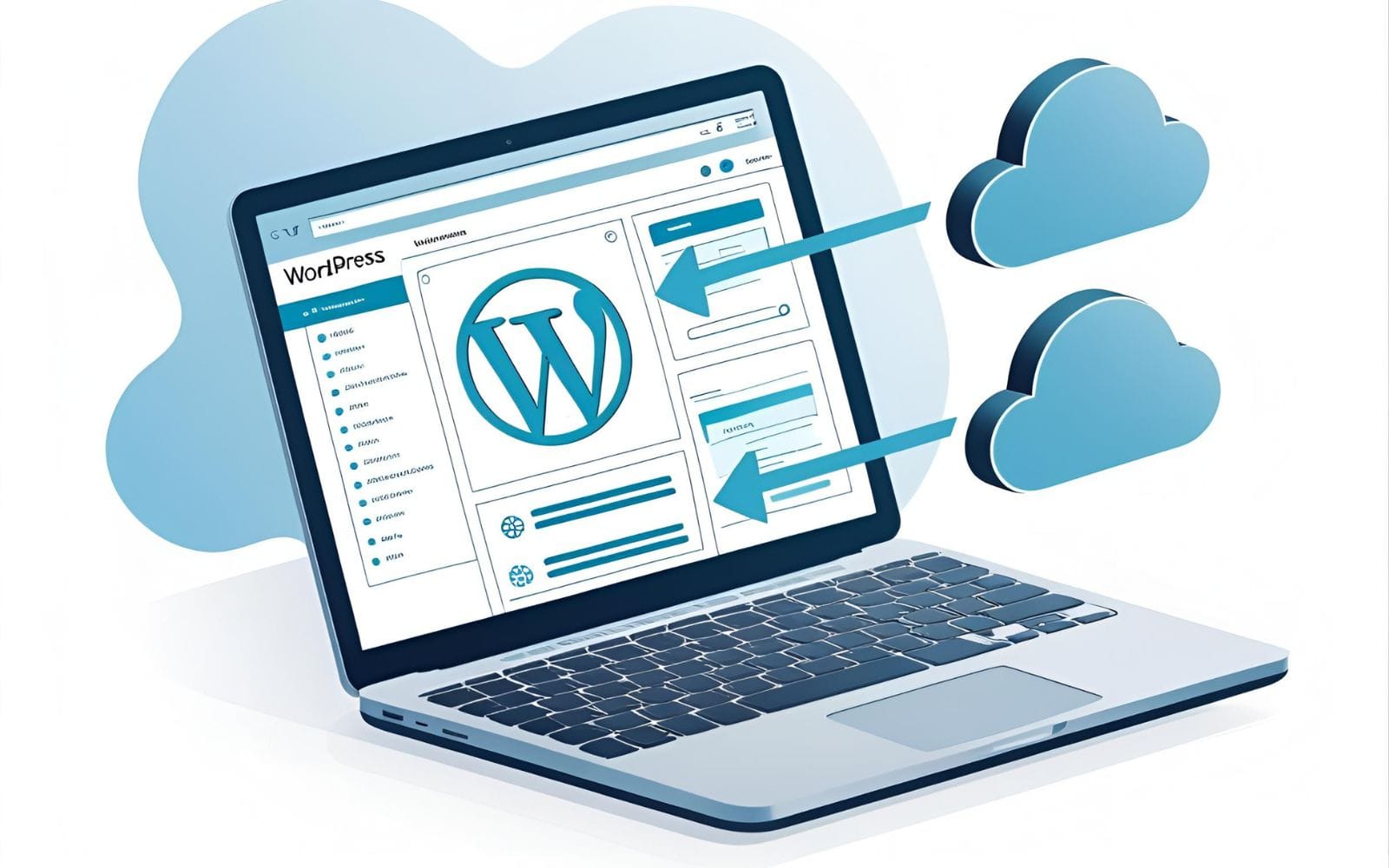 Wordpress Migration portfolio project. Duplicator.