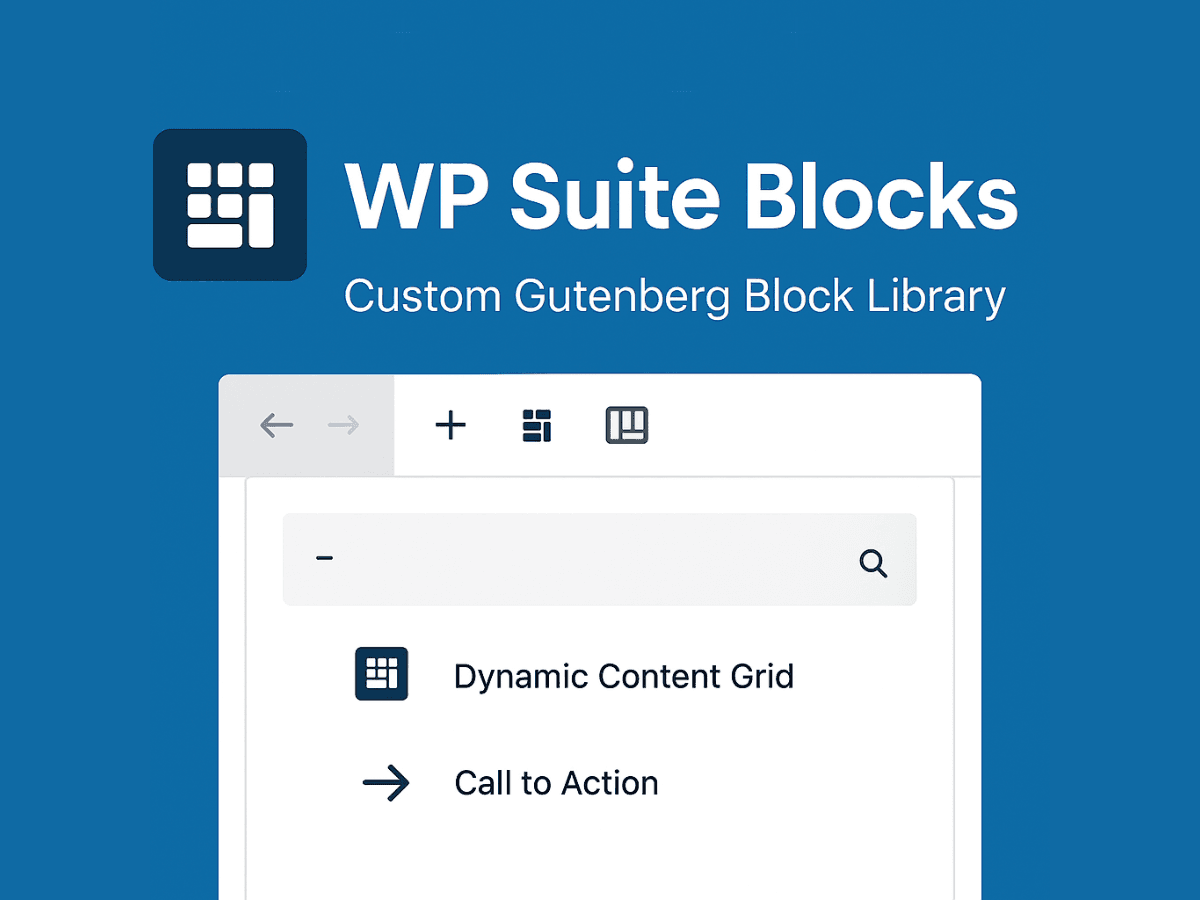 Gutenberg blocks.